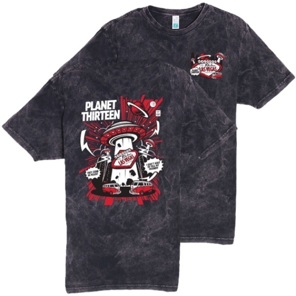 NWT Planet 13 Alien Abduction Tshirt
